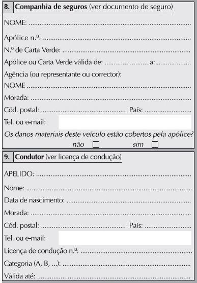 declaração amigável